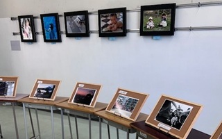 平翠戦文化部交流　写真部による文化祭展示が実現