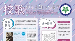 「校歌のこと知ってる？」パネル紹介