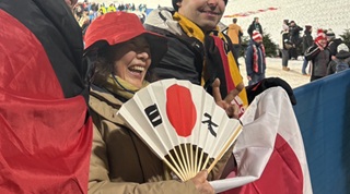 平井(佐藤)洋子さん(71期)より、ミラノ・コルチナ五輪の現地写真をお寄せいただきました[最終レポートまで]